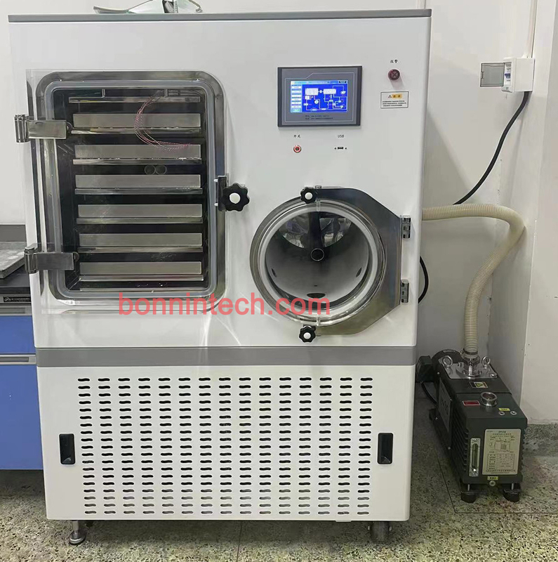 LGJ-100F Vacuum Freeze Drying Machine Pilot Vials Stoppering Vacuum Freeze Dryer